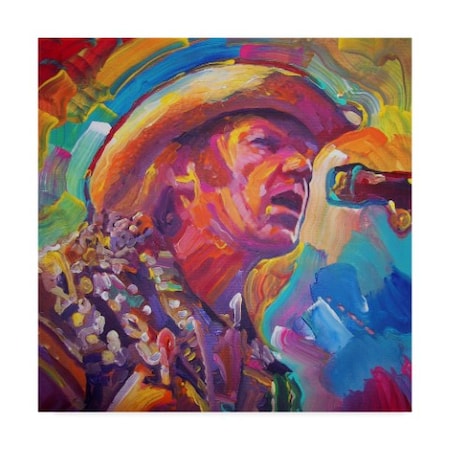 Howie Green 'Neil Young' Canvas Art,24x24